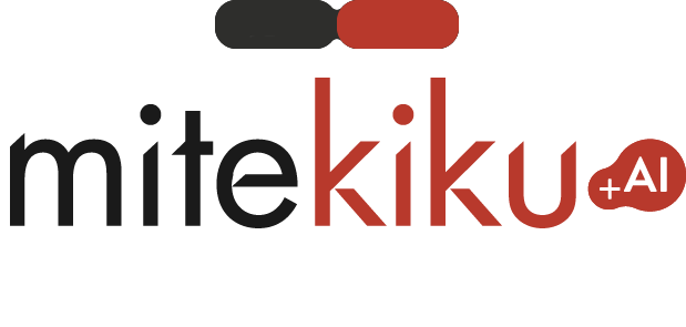 mitekiku +AI（ミテキク）ロゴ